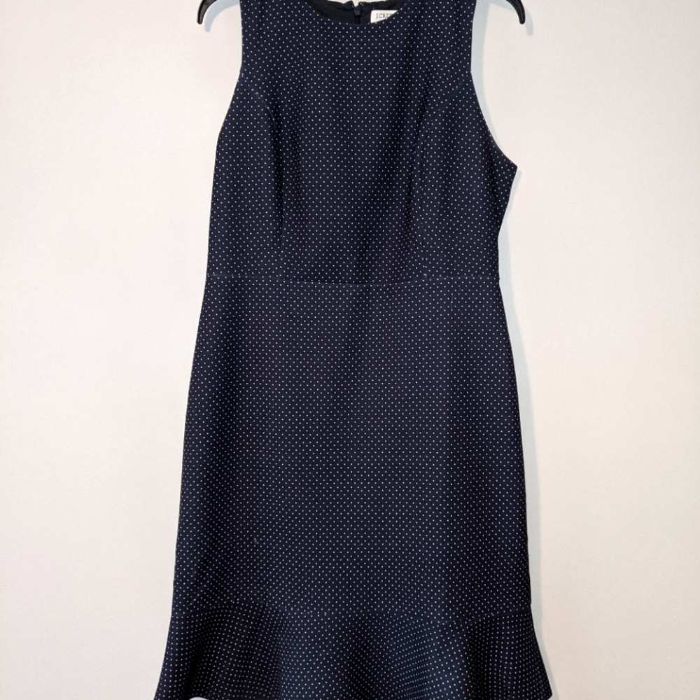 J Crew fit and flare dress